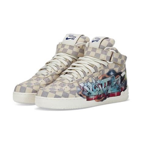 air force 1 mid louis vuitton graffiti|Louis Vuitton graphicti 1.